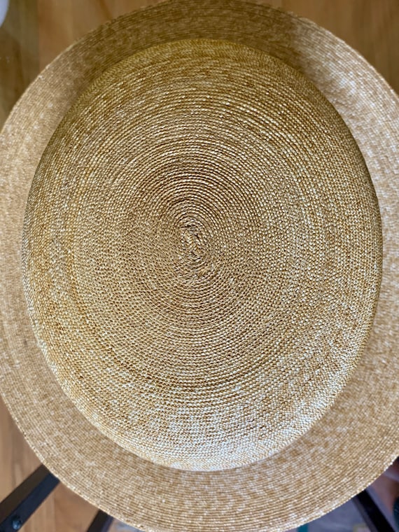 Vintage Italian Straw Hat - image 8