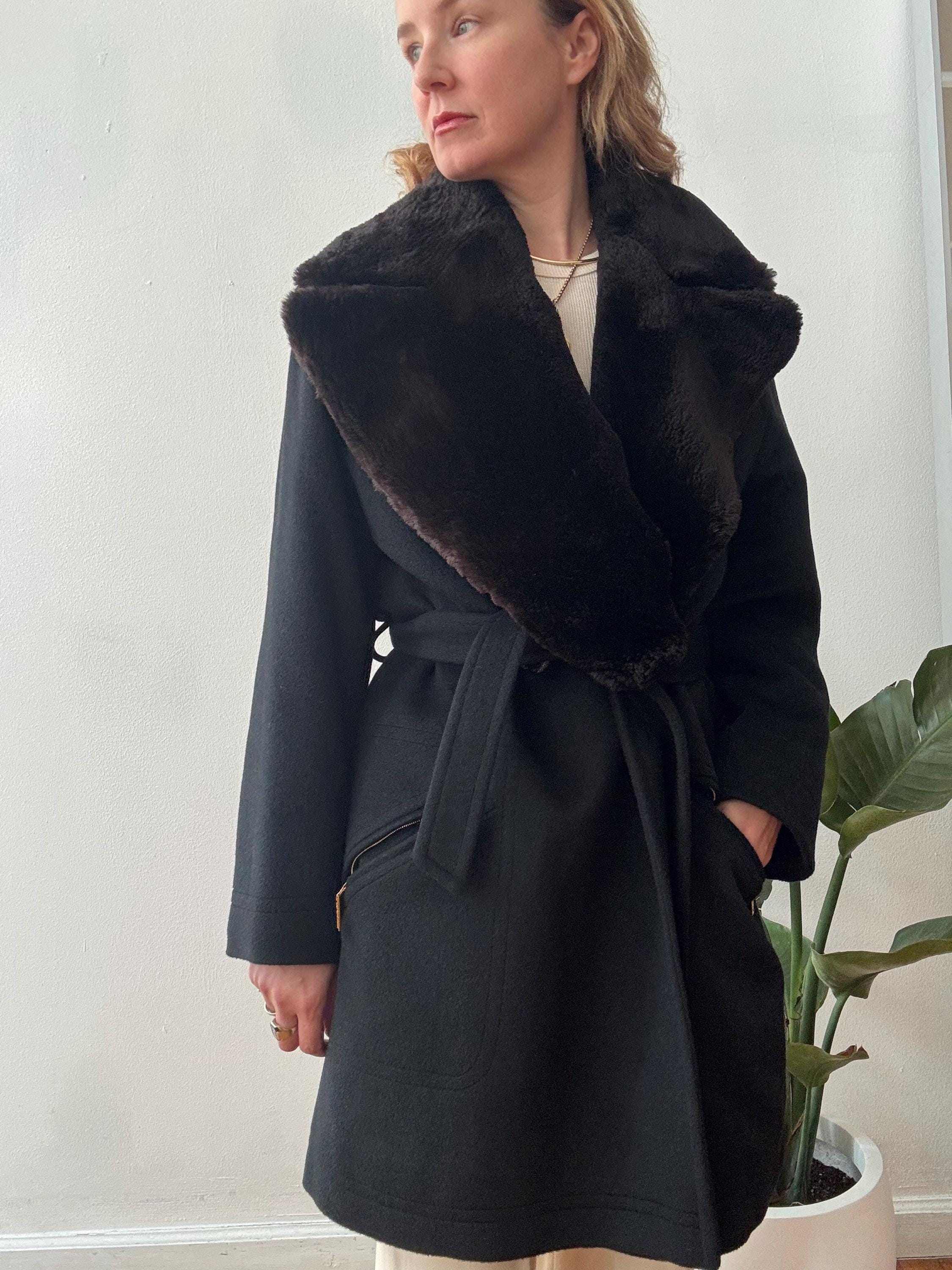 Angora Wool Coat - Etsy