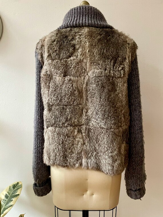 Vintage Neiman Marcus Fur & Knit Jacket - image 4