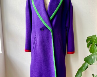 bill blass wool coat
