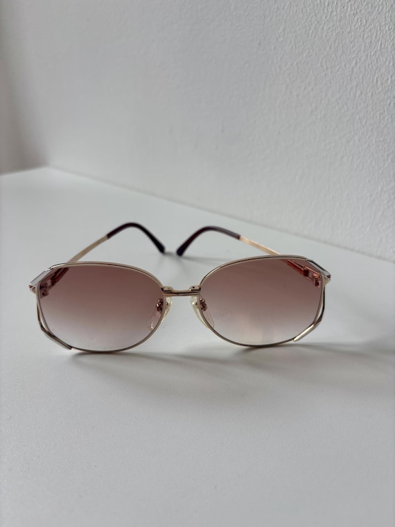 Vintage 1970s Yves Saint Laurent Wire Framed Sunglasses  display picture 3