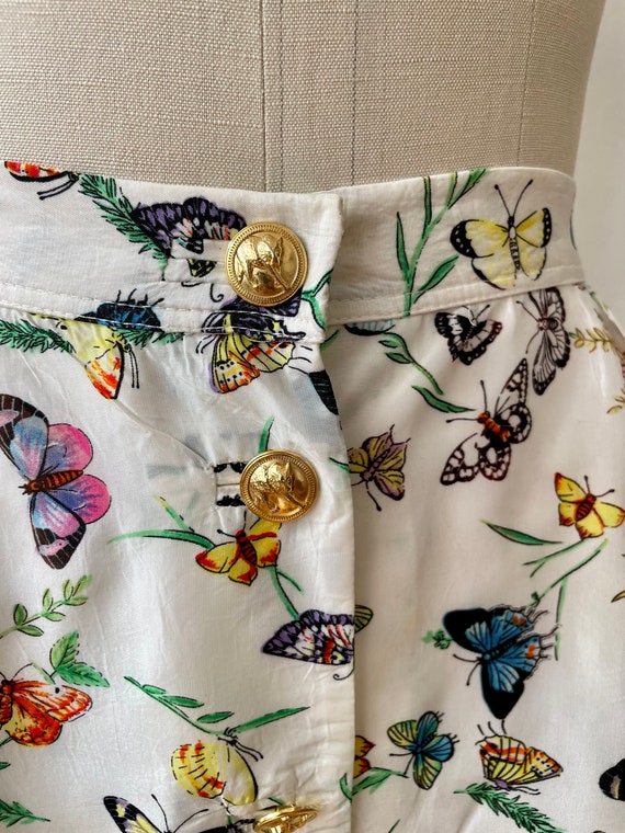 Vintage Versus Gianni Versace Butterfly Print Min… - image 3