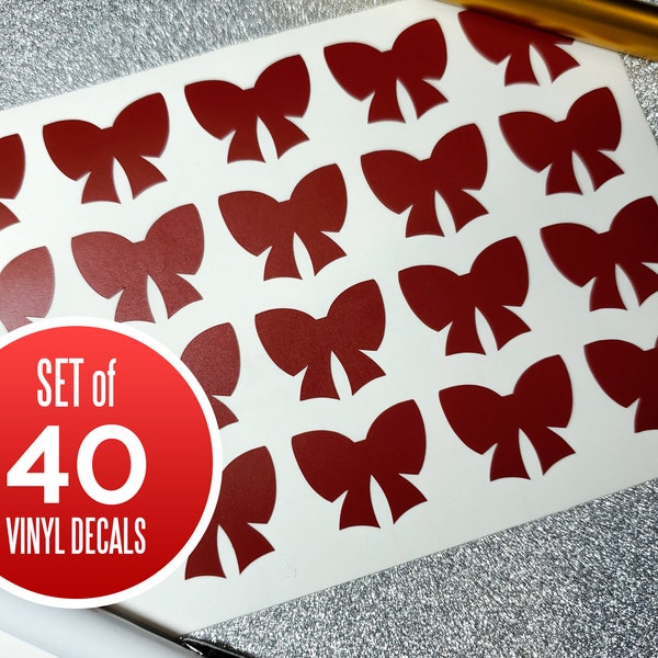 Bow Decals - Etsy