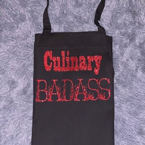 Culinary Badass Apron Cooking Apron Etsy