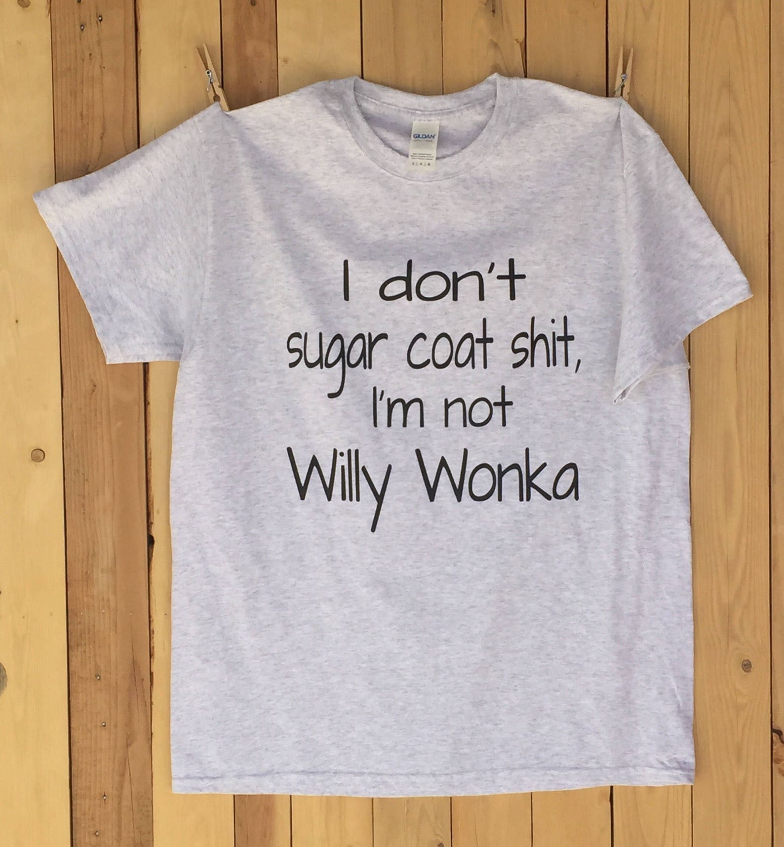 Je Ne Suis Pas Une Option Je ne suis pas une merde de sucre je ne suis pas Willy Wonka. | Etsy