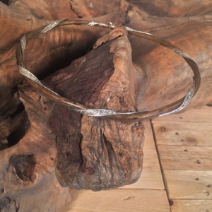 Handmade Pair Orthodox Wedding Crowns (Stefana) Two Pieces Wooden Rustic & Silver Carved Flowers