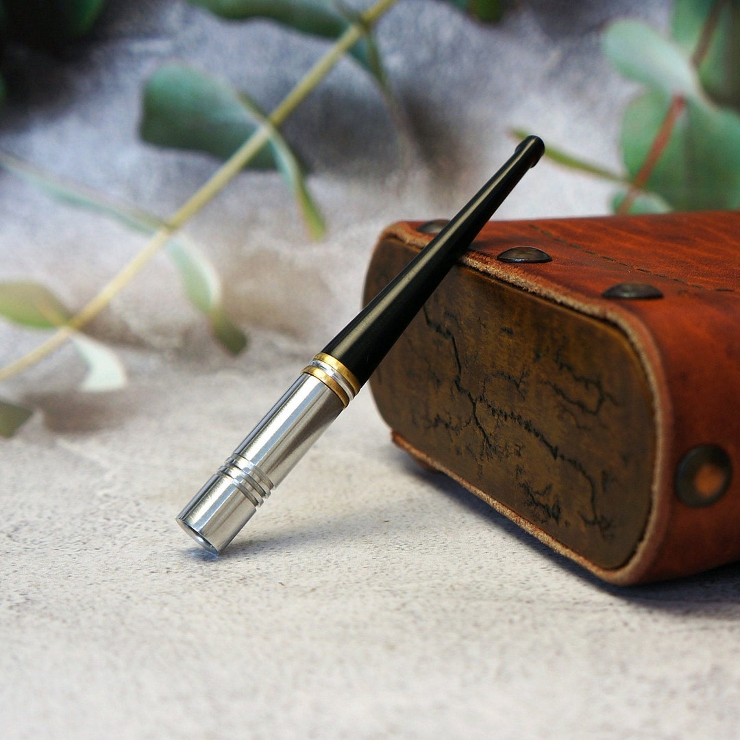 Cigarette Holder, Short Cigarette Holder, Handmade 3.81/97 Mm, Fits