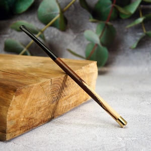 Wooden cigarette holder, long cigarette holder. Handmade 6.7"/170mm, Fits slim cigarettes, hand carved cigarette holder