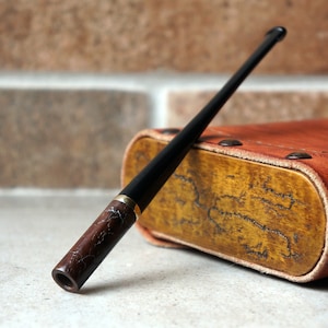 Cigarette holder, long cigarette holder. Handmade 6.7&quot;/170mm, Fits regular cigarettes, fits slim cigarettes, wood cigarette holder