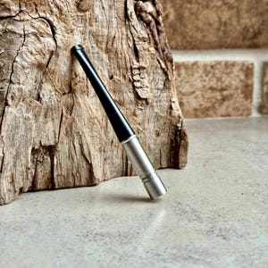 Мундштук, короткий мундштук, ручная работа 3,81"/97 мм, подходит для обычных сигарет, мундштук ручной работы, металлические мундштуки