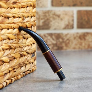 Long 4.7 inch Stem 9 mm filter for Churchwarden pipe fits for our long pipes