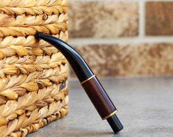 Long 4.7 inch Stem 9 mm filter for Churchwarden pipe fits for our long pipes