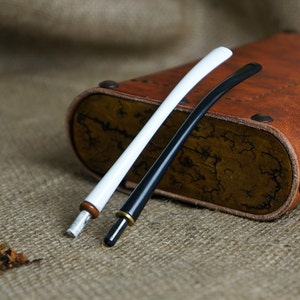 Long 4.7 inch Stem for Churchwarden pipe fits for our long pipes