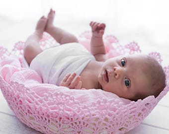 Lace Baskets, Posing Basket, Newborn Photography Pros 40cm diameter