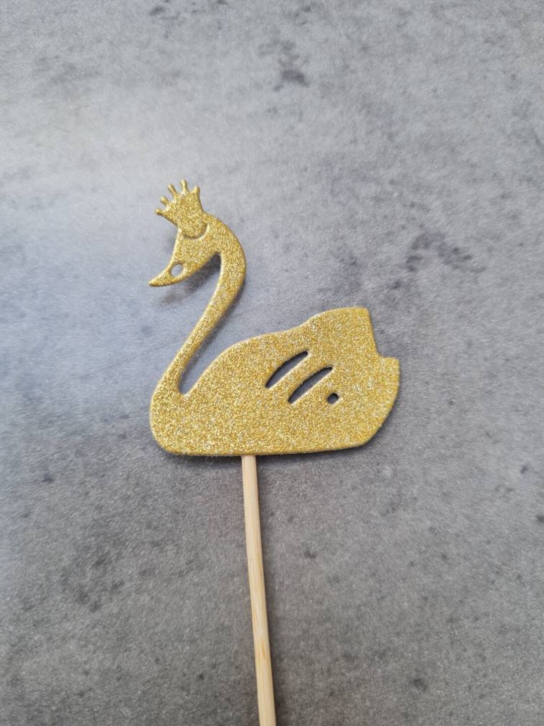 Swan Cupcake Toppers Party Decorations Etsy