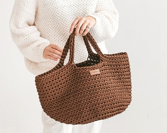 Wzór na torbę szydełkową dla początkujących + samouczek szydełkowania