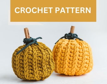 Amigurumi Pumpkin Crochet Pattern: Easy Fall Decor (PDF Pattern)