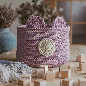 nursery storage basket pattern