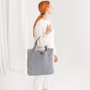 Large tote bag pattern, Crochet bag pattern tutorial with VIDEO