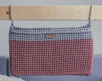 Crochet Hanging Basket Pattern: Baby Crib Storage (PDF Pattern)
