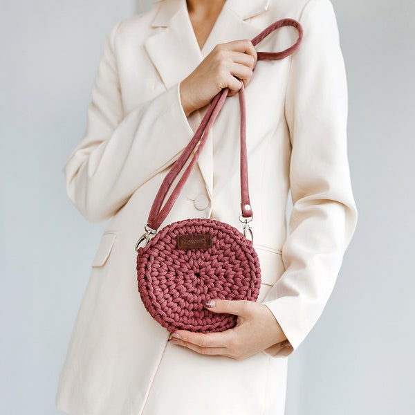 Crochet pattern crossbody bag, purse crochet pattern, crossbody bag pattern