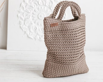 Crochet bag pattern easy with VIDEO tutorial