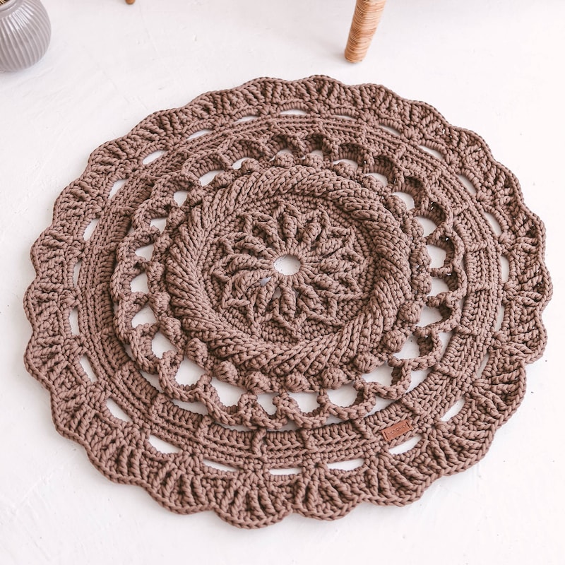 Crochet Carpet Etsy