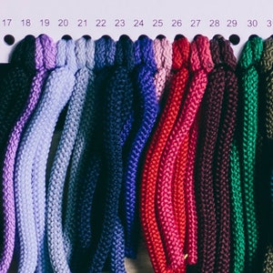 Macrame rope 6mm, knitted cord, knot cord, cord for bracelets, bead cord, textile rope, braided rope, Macrame cord 6mm, polyester cord