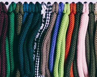 Cuerda macrame 6mm, cordón tejido, cordón Macrame 6mm, cordón nudo, cordón para pulseras, cordón cuentas, cuerda textil, cuerda trenzada, cordón poliéster
