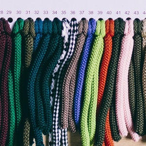 Macrame rope 6mm, knitted cord,  Macrame cord 6mm, knot cord, cord for bracelets, bead cord, textile rope, braided rope, polyester cord
