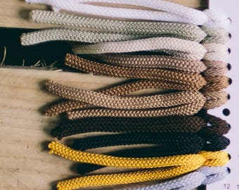 6mm Polyester Macrame Cord: Braided Knot Cord for Bracelets