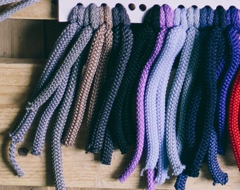6mm Polyester Macrame Cord: Braided Textile Rope