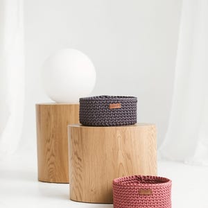 Crochet BASKET pattern beginner