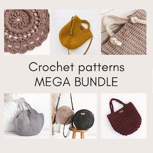 Mega bundle crochet patterns / ALL ACCESS PASS / easy patterns