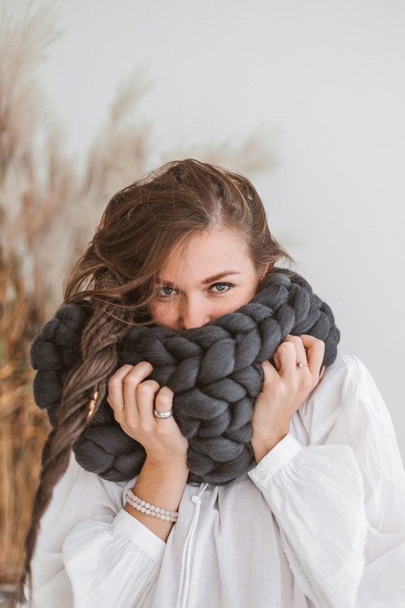 Chunky Snood, Super Chunky Scarf, Infinity Scarf, Chunky Winter