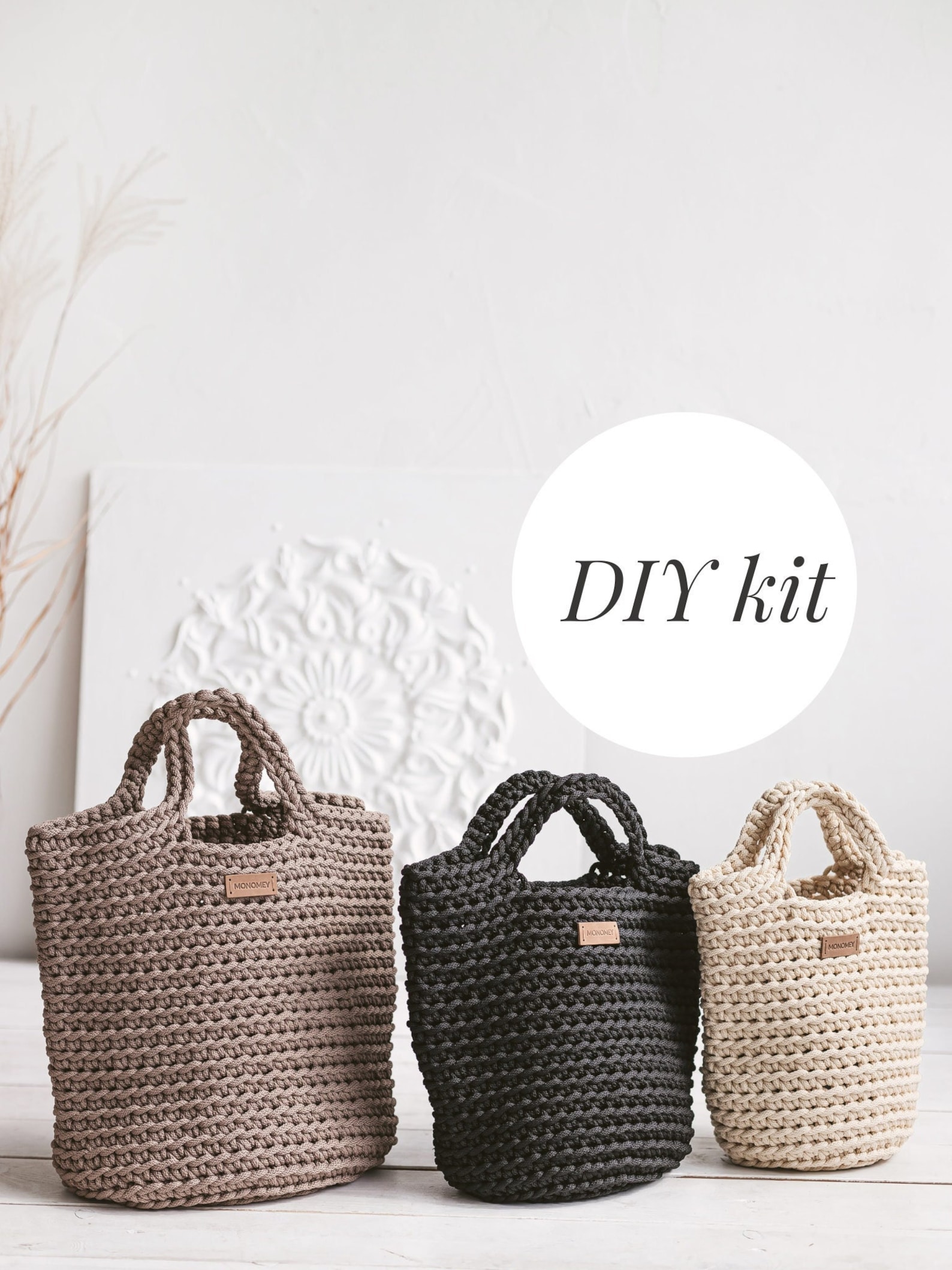 DIY Bag Kit Do It Yourself Kits DIY Tote Bag Do It Yourself Etsy