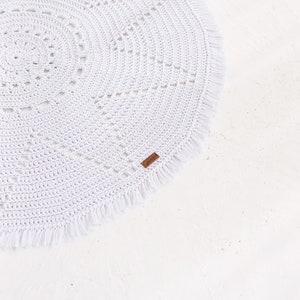 Easy Crochet Round Rug Pattern for Beginners (PDF Pattern) image 5