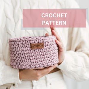 Crochet basket pattern beginner / crochet patterns for beginners / crochet ideas in patterns