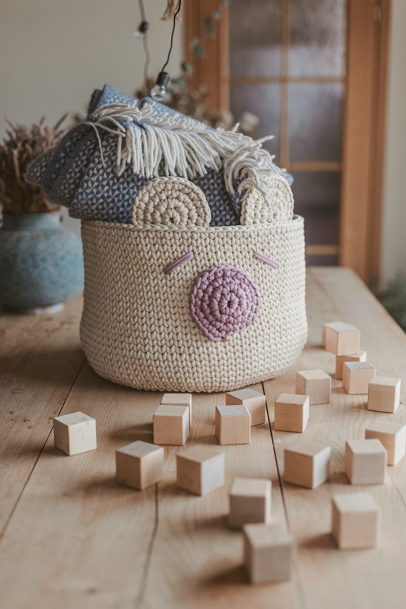 nursery storage basket pattern