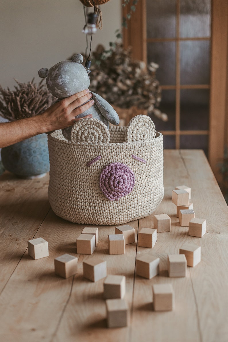 nursery storage basket pattern