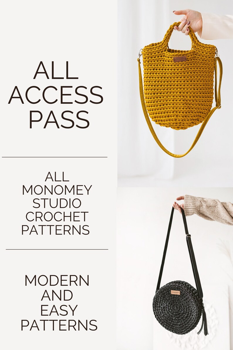 Easy Pattern Pass Mega Bundle Crochet Patterns / ALL ACCESS PASS / Easy Patterns - Etsy