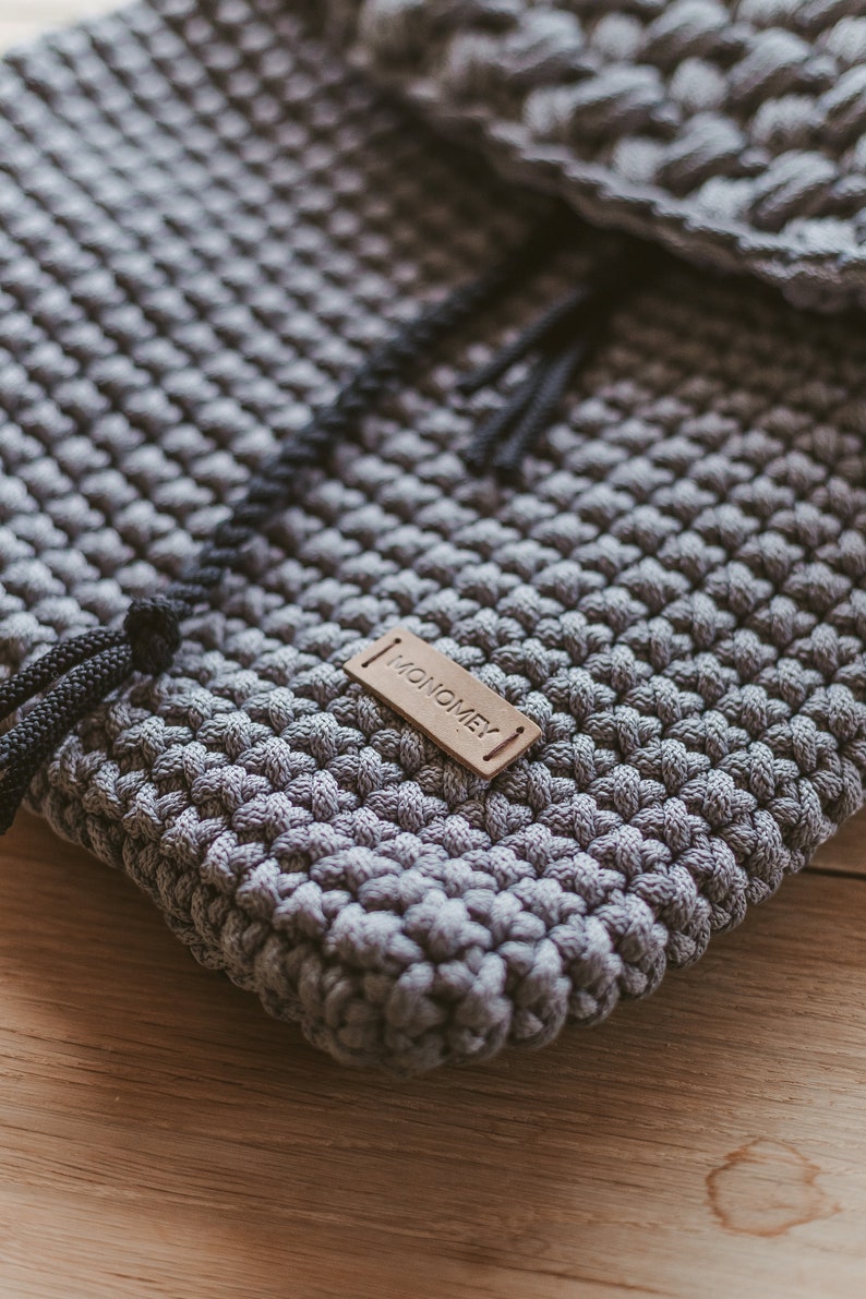 Crochet backpack pattern, crochet pattern, crochet back pack pattern, backpack pattern pdf, crochet patterns backpack, pattern crochet bag image 9