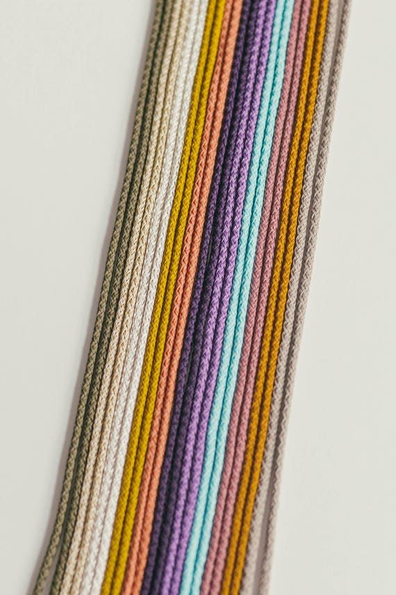 3mm Braided Polyester Macrame Rope: Soft Textile Cord, 218 Yards