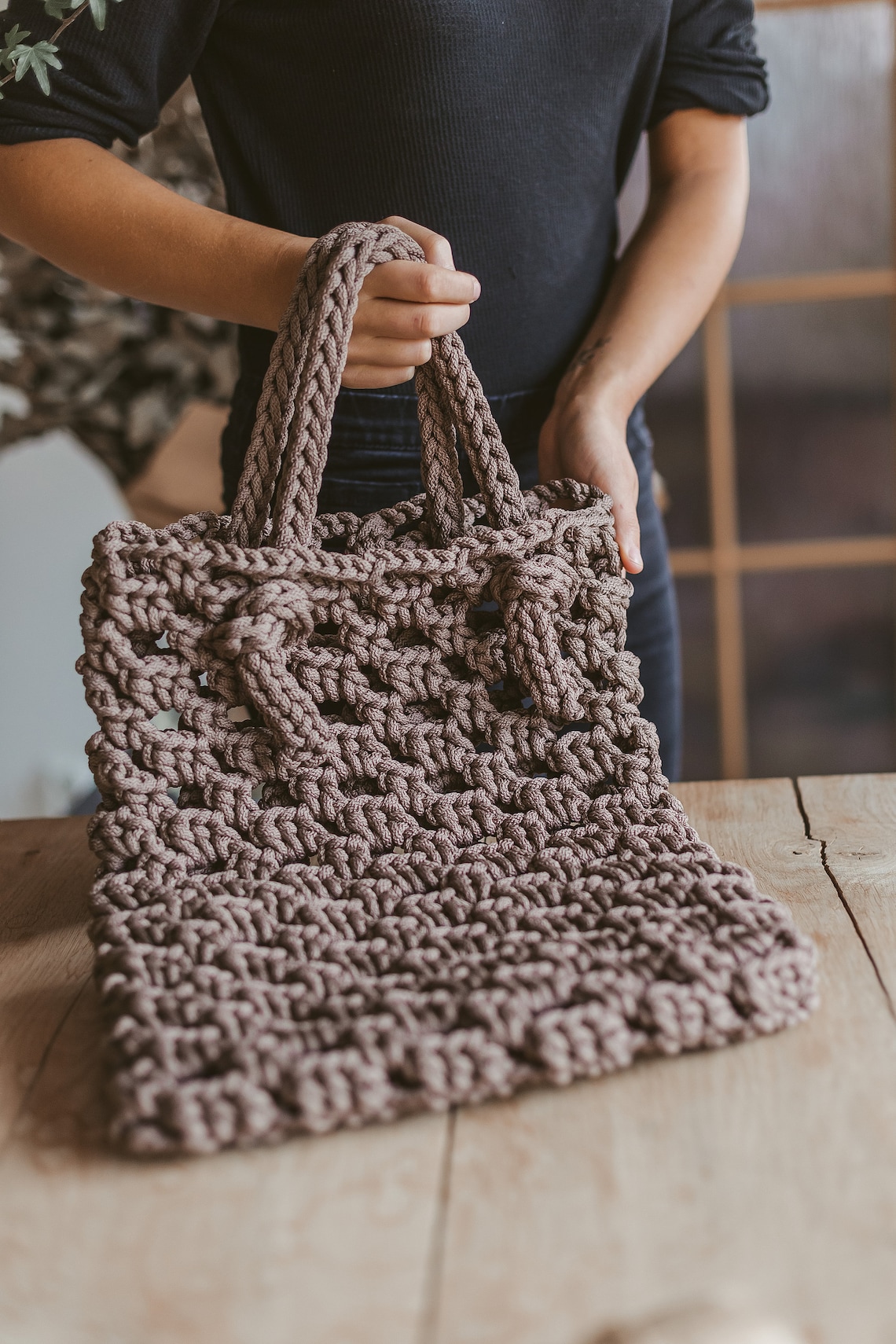 Crochet Bag Tutorial Crochet Bag Pattern Easy VIDEO Etsy