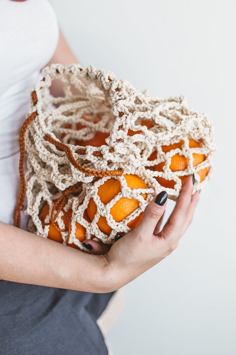 Produce Bag Pattern SET OF 3 Reusable Produce Bags Crochet Etsy