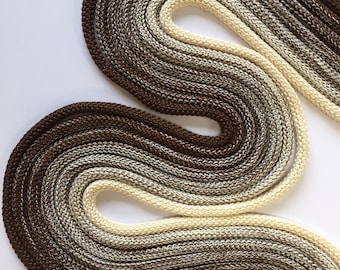 6mm Polyester Macrame Cord: Chunky Weaving Rope