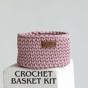 DIY Häkelkörbchen Kit für Zuhause