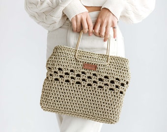 Crochet handbag pattern, crochet bag pattern, bag pattern pdf, how to crochet for beginners