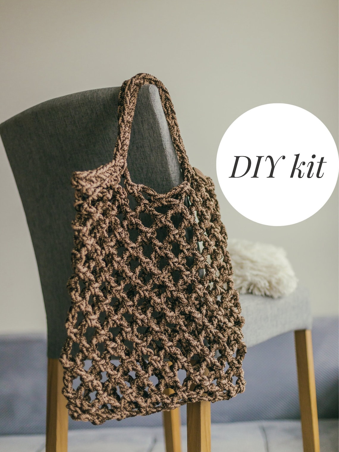 DIY Craft Kit Crochet Bag Kit Crochet Kit Beginner With Etsy