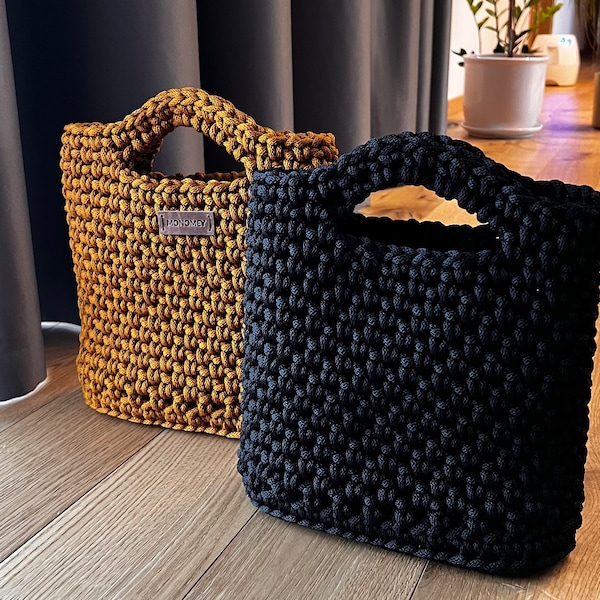 Crochet purse pattern, crochet handbag pattern